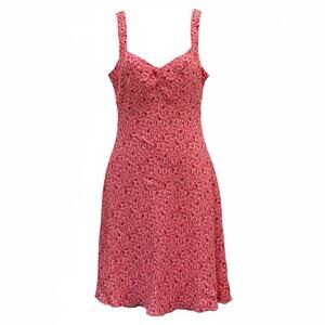 Y2K Loft Baby Pink Floral Sun Dress